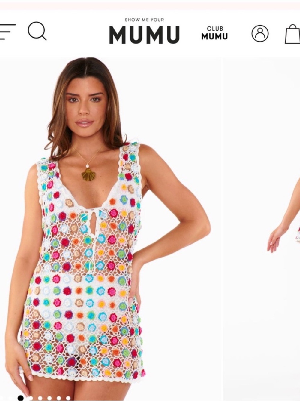 Show Me Your Mumu Vacay Mini Tank Dress Coverup